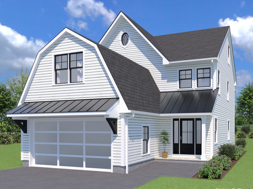 New construction single family home for sale located at 75 Spinning Wheel Road, Fairfield, CT 06824