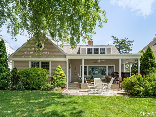 Waterfront single family home for sale located at 4 Seaside Place, Norwalk, CT 06855