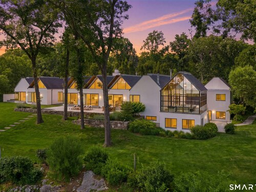 Contemporary single family home for sale located at 10 Dragonwood Lane, Weston, CT 06883