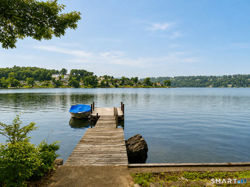 Waterfront single family home for sale located at 14 Indian Trail, Brookfield, CT 06804