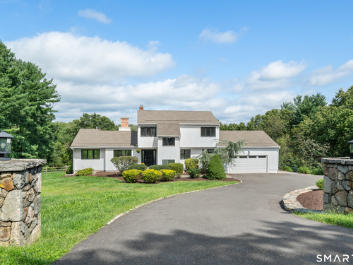 Contemporary single family home for sale located at 418 Morehouse Road, Easton, CT 06612