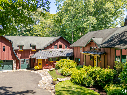 Contemporary single family home for sale located at 15 Birch Hill Road, Weston, CT 06883