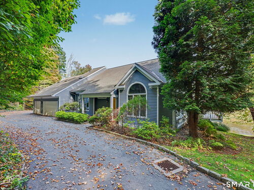 Waterfront single family home for sale located at 28 Mead Ridge Road, Ridgefield, CT 06877