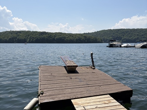 Waterfront single family home for sale located at 18 Orchard Beach Road, Sherman, CT 06784