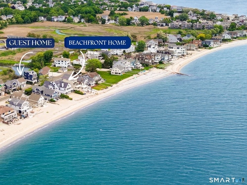 Waterfront single family home for sale located at 1149 & 1148 Fairfield Beach Road, Fairfield, CT 06824