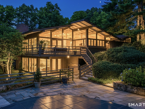 Contemporary single family home for sale located at 62 Wells Hill Road, Weston, CT 06883