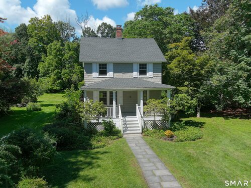 Antique single family home for sale located at 12 Olmstead Lane, Ridgefield, CT 06877