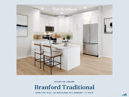 New construction condo home for sale located at 122 Woodland Road, 1022, Danbury, CT 06810