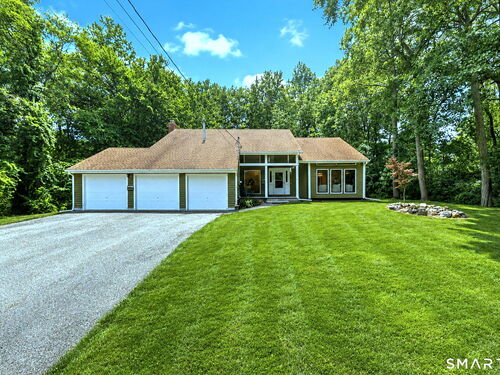Contemporary single family home for sale located at 405 Shelton Road, Trumbull, CT 06611