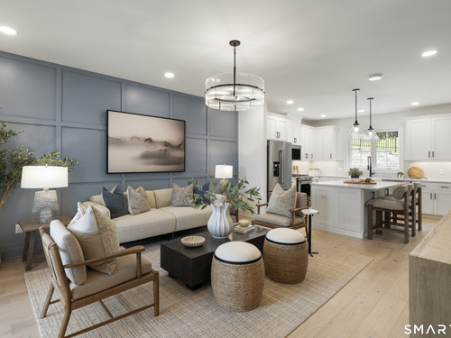 New construction townhouse condo for sale located at 26 Bramble Way, homesite #40, Brookfield, CT 06804