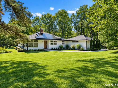 Waterfront contemporary single family home for sale located at 326 North Street, Ridgefield, CT 06877