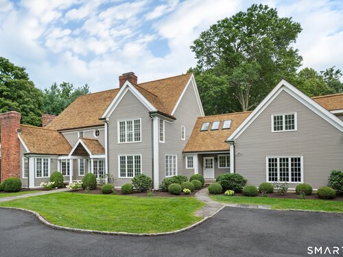 Contemporary single family home for sale located at 30 Soundview Farm Road, Weston, CT 06883