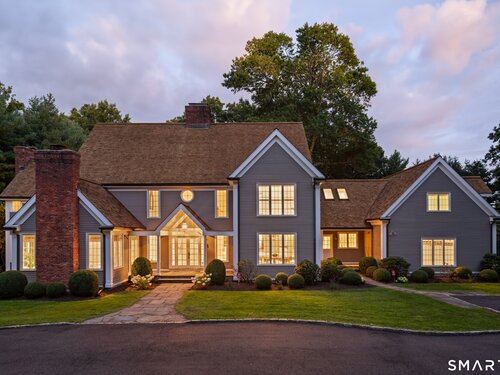 Contemporary single family home for sale located at 30 Soundview Farm Road, Weston, CT 06883