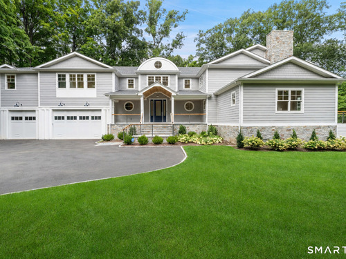 Waterfront single family home for sale located at 7 Bailiwick Road, Greenwich, CT 06831