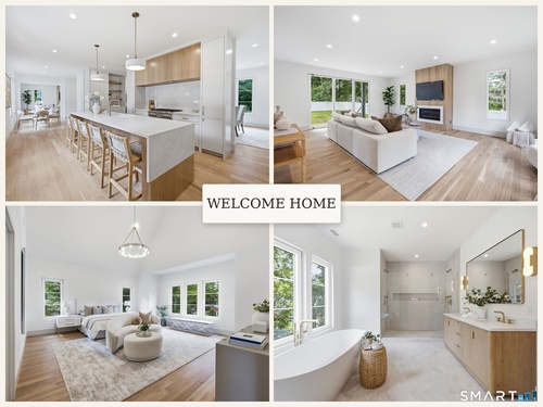 New construction single family home for sale located at 125 Coleman Road, Fairfield, CT 06825