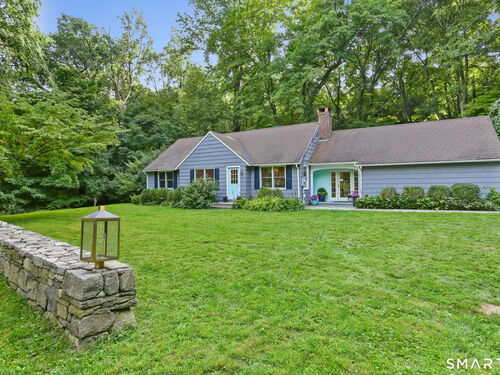 Waterfront single family home for sale located at 315 Olmstead Hill Road, Wilton, CT 06897