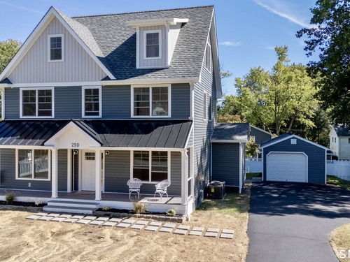 New construction single family home for sale located at 250 Szost Drive, Fairfield, CT 06824