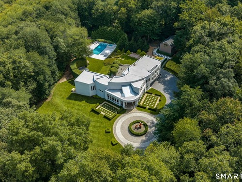 Contemporary single family home for sale located at 300 Sturges Ridge Road, Wilton, CT 06897