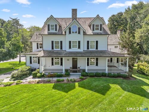 Waterfront single family home for sale located at 149 Dudley Road, Wilton, CT 06897