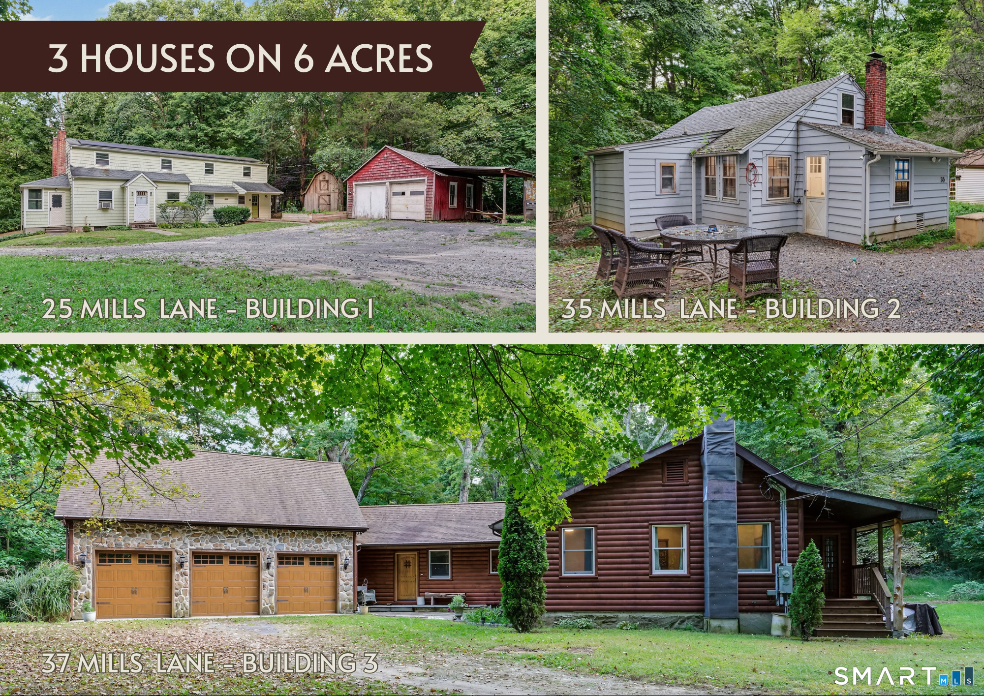 25-35-37 Mills Lane, Easton, CT 06612 | For Sale at $1,248,000