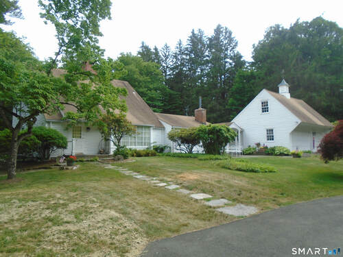 Antique single family home for sale located at 53 Umpawaug Road, Redding, CT 06896