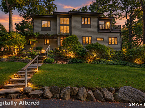 Contemporary single family home for sale located at 31 Splitrock Road, Norwalk, CT 06854