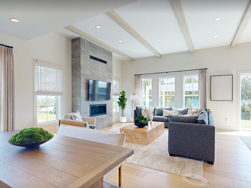 Contemporary new construction single family home for sale located at 70 Holly Ridge Way, lot #113, Danbury, CT 06810