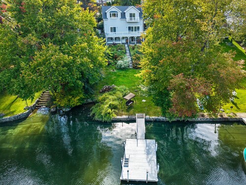 Waterfront single family home for sale located at 55 Cedar Drive, Danbury, CT 06811