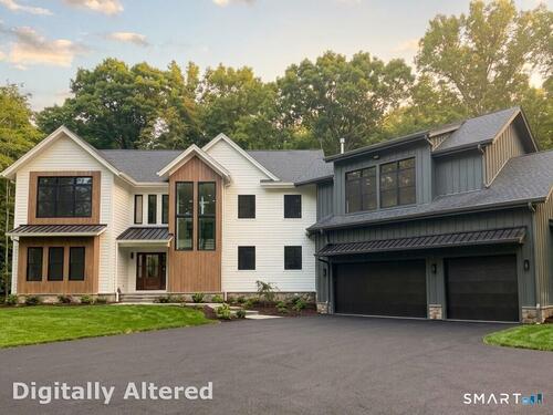 New construction single family home for sale located at 108 Old Farm Road, Weston, CT 06825