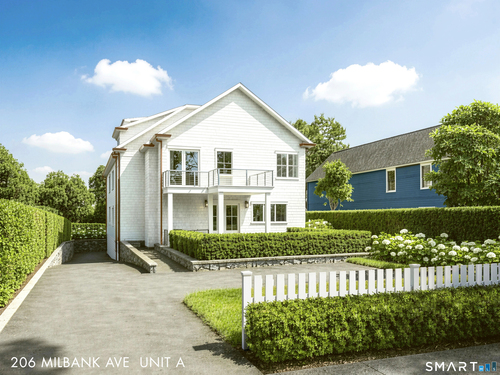 New construction townhouse condo for sale located at 206 Milbank Avenue, 2, Greenwich, CT 06830