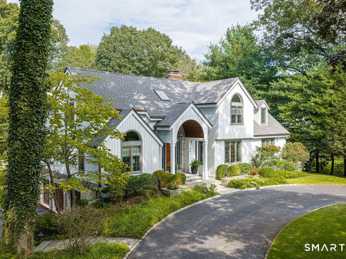 Contemporary single family home for sale located at 64 Huckleberry Hollow, Stamford, CT 06903