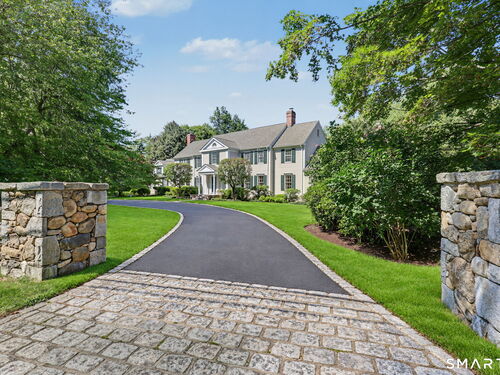 Waterfront single family home for sale located at 67 West Hills Road, New Canaan, CT 06840