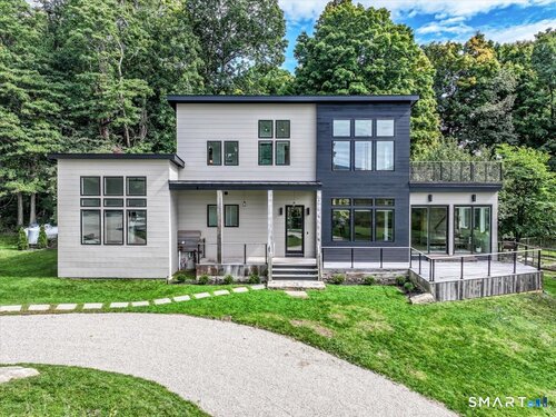 Contemporary single family home for sale located at 7 Sunset Terrace, Sherman, CT 06784