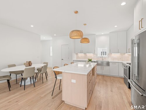 New construction townhouse condo for sale located at 45 Sterling Street, Fairfield, CT 06825