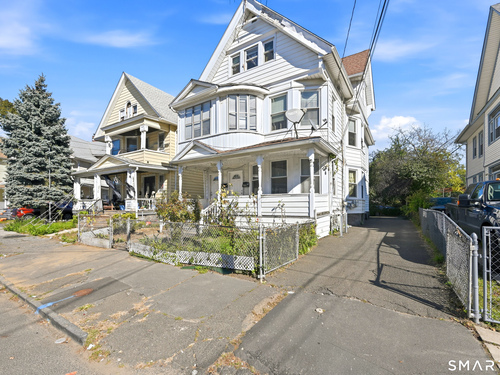  multi family home for sale located at 1172-1174 Iranistan Avenue, Bridgeport, CT 06605